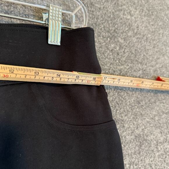 Spanx Pants Womens 1X Black Skinny Pull On Pants Stretch Plus Size Casual - Picture 4 of 9